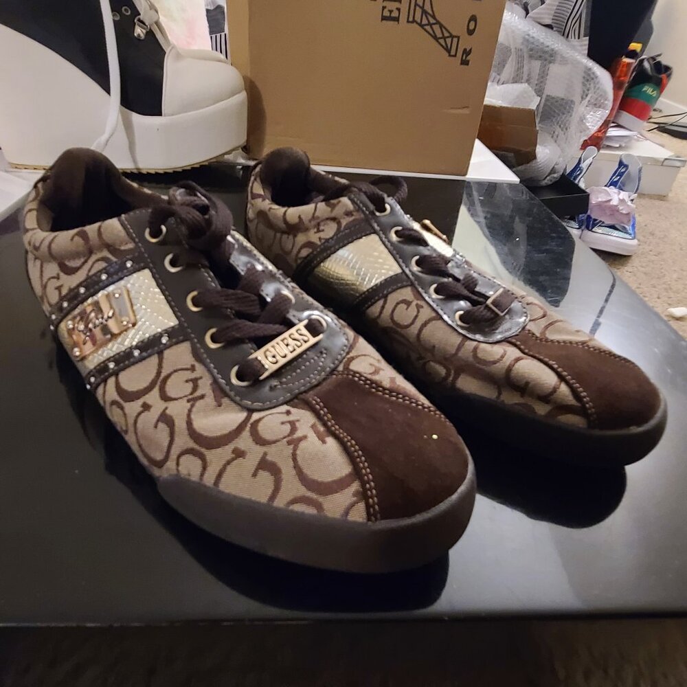GUESS Suede Sneakers